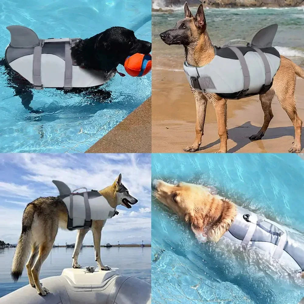 "Shark" Hunde Schwimmweste